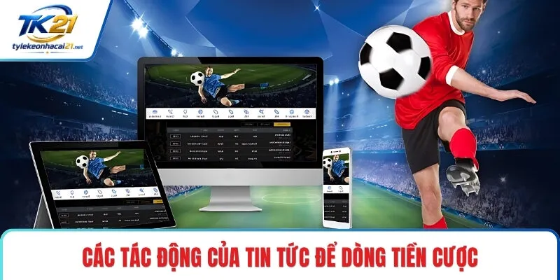Các tác động của tin tức để dòng tiền cược
