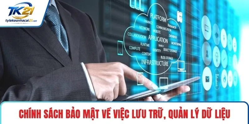 Chính sách bảo mật về việc lưu trữ, quản lý dữ liệu