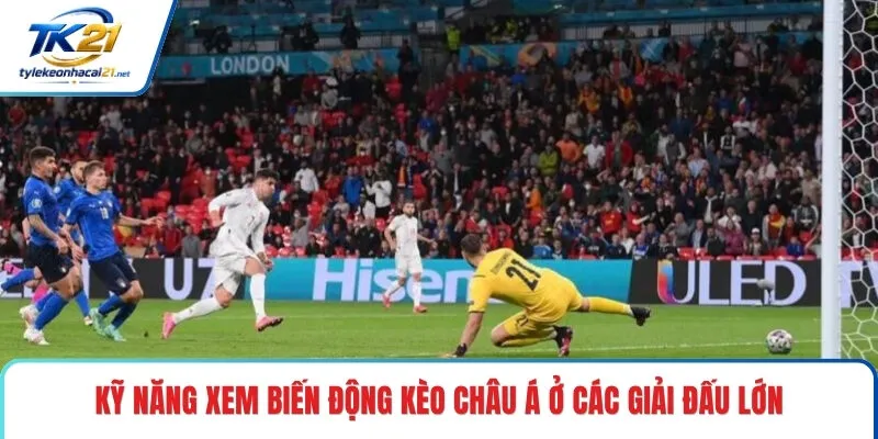 Kỹ năng xem biến động kèo Châu Á ở các giải đấu lớn